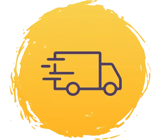 Delivery truck illustration